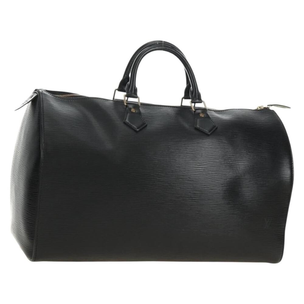 Louis Vuitton Epi Speedy 40 Handbag Black